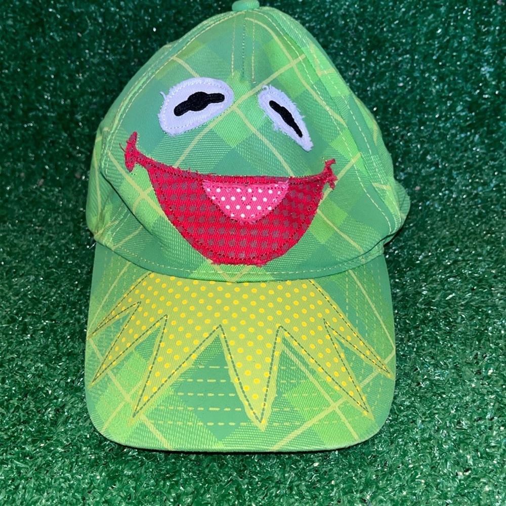 Kermit The Frog Muppets Hat Stretch Fit One Size Baseball Cap Novelty Adult